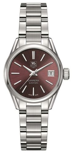 TAG Heuer Carrera Calibre 9 28 Stainless Steel / Red / Bracelet